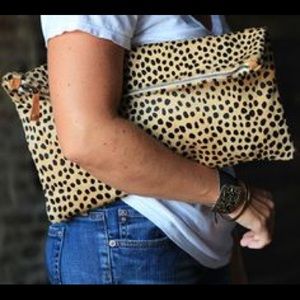 Ceri Hoover Cheetah Clutch